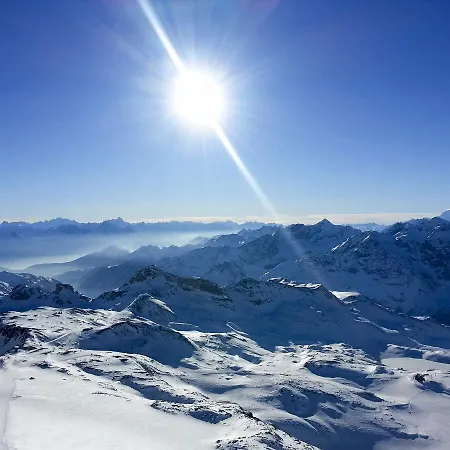 Cervinia Near Funicular With Private Garage شقة *